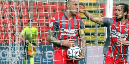 Serie B, Cremonese: Terranova-Ciofani riprendono l'Empoli 2-2