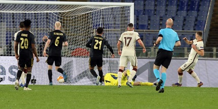Roma-Ajax 1-1, il tabellino