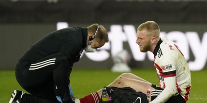 Sheffield United, frattura per McBurnie. Europei a rischio