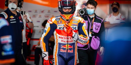 MotoGp, Marquez: "Curioso di sapere come reagirà il braccio nel weekend"