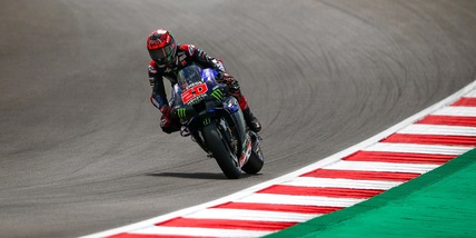 MotoGp Portogallo: Quartararo comanda le FP3, spaventosa caduta di Martin