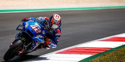 MotoGp: controlli per Rins a Barcellona dopo i problemi alla spalla