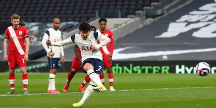 Son salva il Tottenham alla prima senza Mourinho. City ok: +11 sullo United