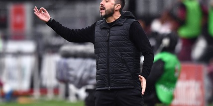 Sassuolo, De Zerbi: "Ripeterei tutto sulla Superlega"