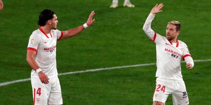 Liga, il Siviglia di Gomez vince e si avvicina all'Atletico. Real ok