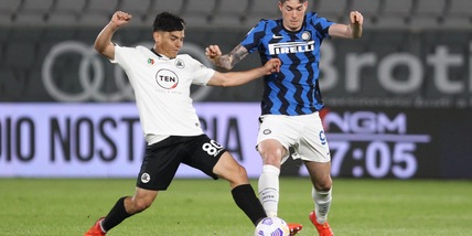 Spezia-Inter 1-1, il tabellino