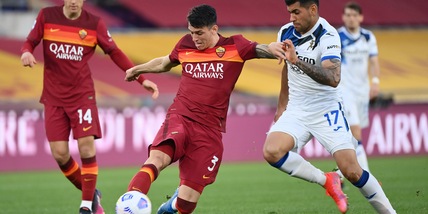 Roma-Atalanta 1-1, il tabellino