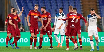 Roma-Atalanta 1-1: Gasperini ripreso dal gol di Cristante