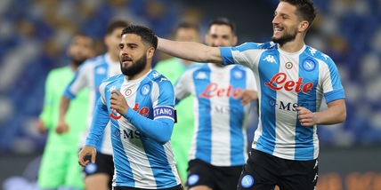 Napoli-Lazio 5-2: Insigne show, biancocelesti battuti