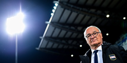 Sampdoria, Ranieri: "Bene il primo tempo, calati nella ripresa"