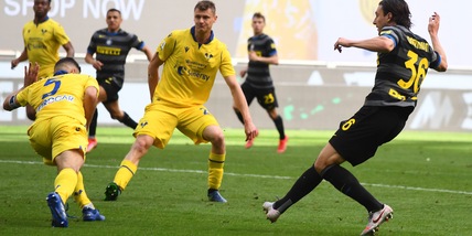 Inter-Verona 1-0, il tabellino