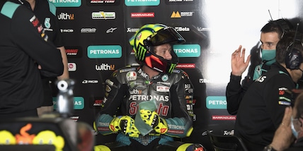 MotoGp: Rossi, Bagnaia e piloti dell'Academy in motocross