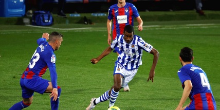 Liga, vince la Real Sociedad: ennesima sconfitta per l'Eibar