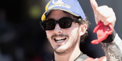 MotoGp Jerez, Bagnaia: "All'inizio sono stato lento, ma la strategia ha pagato"