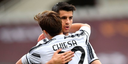 Juve, Chiesa e Morata per il muro Udinese