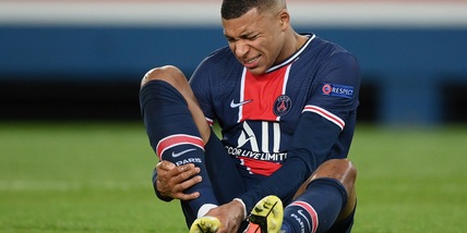 Mbappé ko, Psg in ansia per la Champions