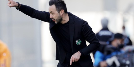 Sassuolo, De Zerbi: "Per l'Europa ci siamo anche noi"