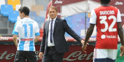 Cagliari, Semplici: "Strappato un punto... meritato"