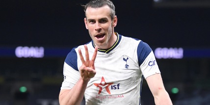 Premier: poker del Tottenham, tripletta di Bale. Ok l'Arsenal