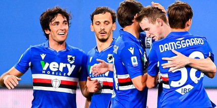 Sampdoria-Roma 2-0: Ranieri batte Fonseca, serata da dimenticare per Dzeko