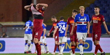 Sampdoria-Roma 2-0, il tabellino