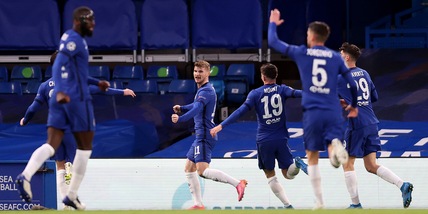 Zidane ko, Chelsea in finale! Werner e Mount stendono il Real