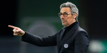 Udinese, Gotti: "Difficile digerire la sconfitta con la Juve"