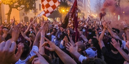 Salernitana, giovane di 28 anni muore durante i festeggiamenti