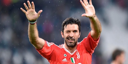 Buffon sui social: "È la fine del mio secondo tempo alla Juve"