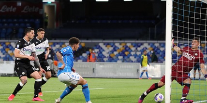 Napoli-Udinese 5-1, il tabellino