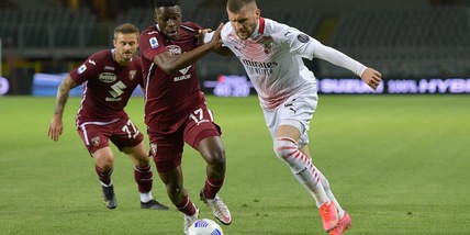 Torino-Milan 0-7, il tabellino