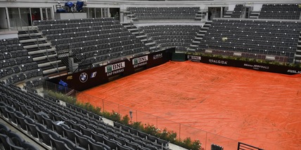 Internazionali, Sonego-Rublev rinviata a domani per pioggia