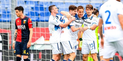 Genoa-Atalanta 3-4: Shomurodov non basta, Gasperini è in Champions!
