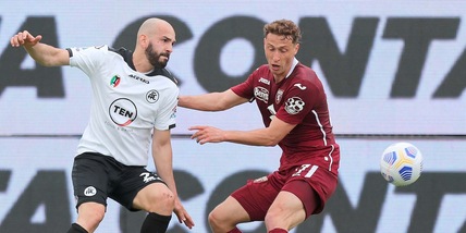 Spezia-Torino 4-1, il tabellino