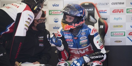 MotoGp, Alex Marquez: "Quando cado soffro per i meccanici"