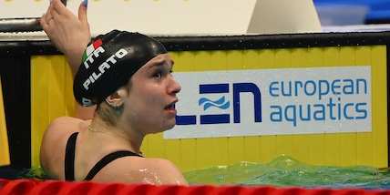 Pilato super nei 50 rana: primo oro europeo