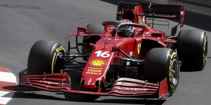 Ferrari, Leclerc di nuovo in pista: test con le gomme da 18 pollici