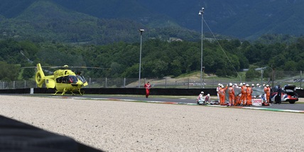 Moto3: Dupasquier operato nella notte, le condizioni restano gravissime