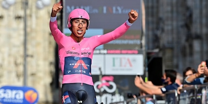 Giro d'Italia 2021: vince Bernal, secondo Caruso