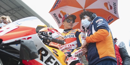 MotoGp, Marquez: "Non è facile correre così, ma è il nostro lavoro"