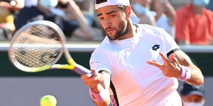 Berrettini avanti al Roland Garros, battuto Daniel