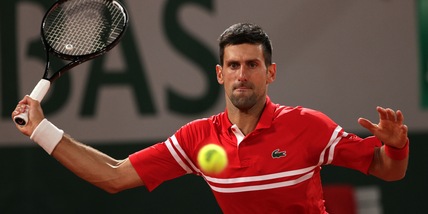 Roland Garros: Djokovic batte Sandgren, ora c'è Cuevas