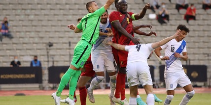 Lukaku a secco, frena il Belgio. Ok l'Ucraina di Malinovskyi