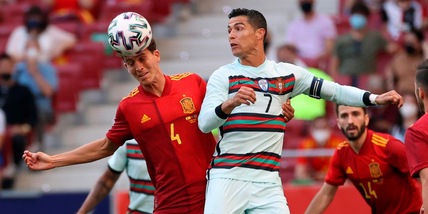 Spagna-Portogallo 0-0: pareggio tra Morata e Cristiano Ronaldo