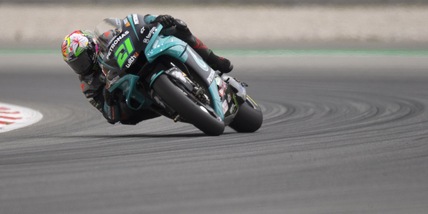 MotoGp, prove libere 3: Morbidelli in testa in Catalogna. Rossi in Q2