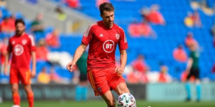 Juve, 61' da titolare per Ramsey in Galles-Albania