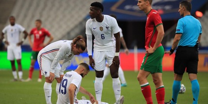 Francia, ansia per Benzema: in lacrime per un infortunio