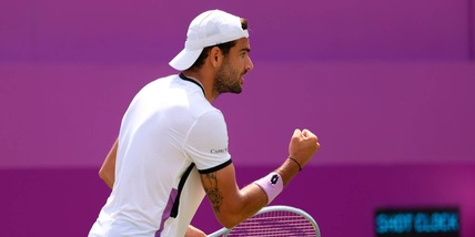 Atp Queen's: Berrettini trionfa nel derby azzurro contro Travaglia