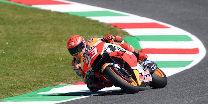 MotoGp, Gp Germania: Marc Marquez guida le prime libere, staccato Rossi
