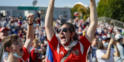 Euro 2020, chiuse le fan zone a Mosca: troppi casi Covid